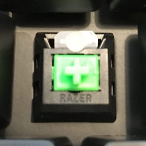 Razer独自開発の緑軸（グリーンスイッチ）